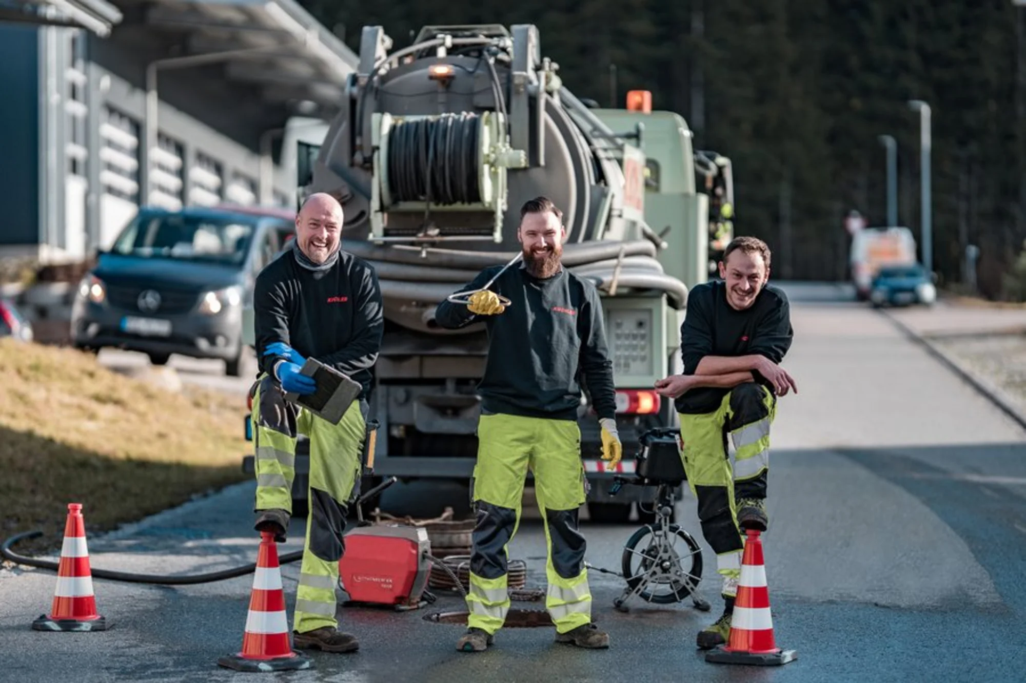 Leistungen für Kanalreinigung und Rohrreinigung in Obersüßbach